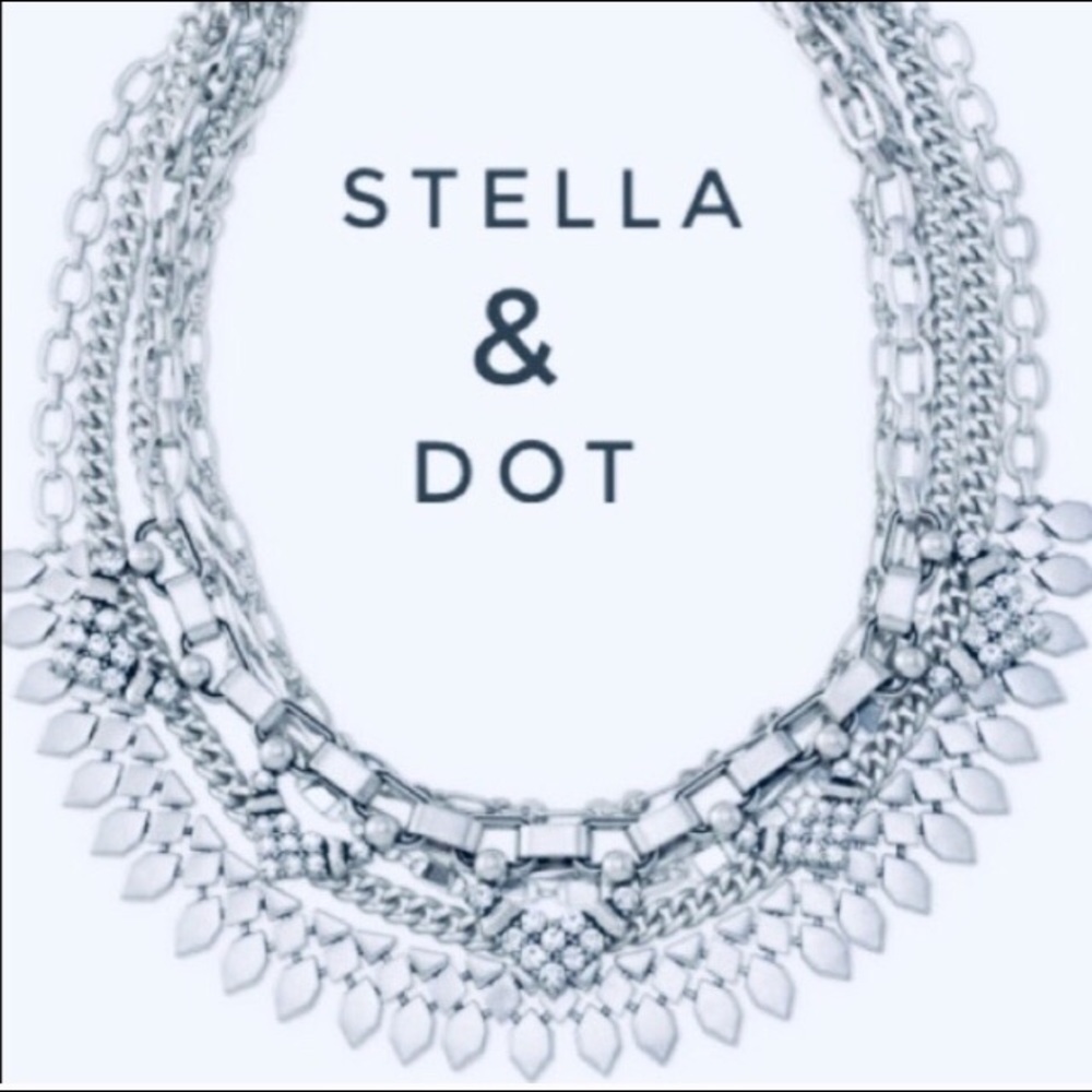 Stella & Dot | Versatile 5-in-1 ⚔️SILVER SUTTON⚔️ Statement Necklace - Picture 3 of 8